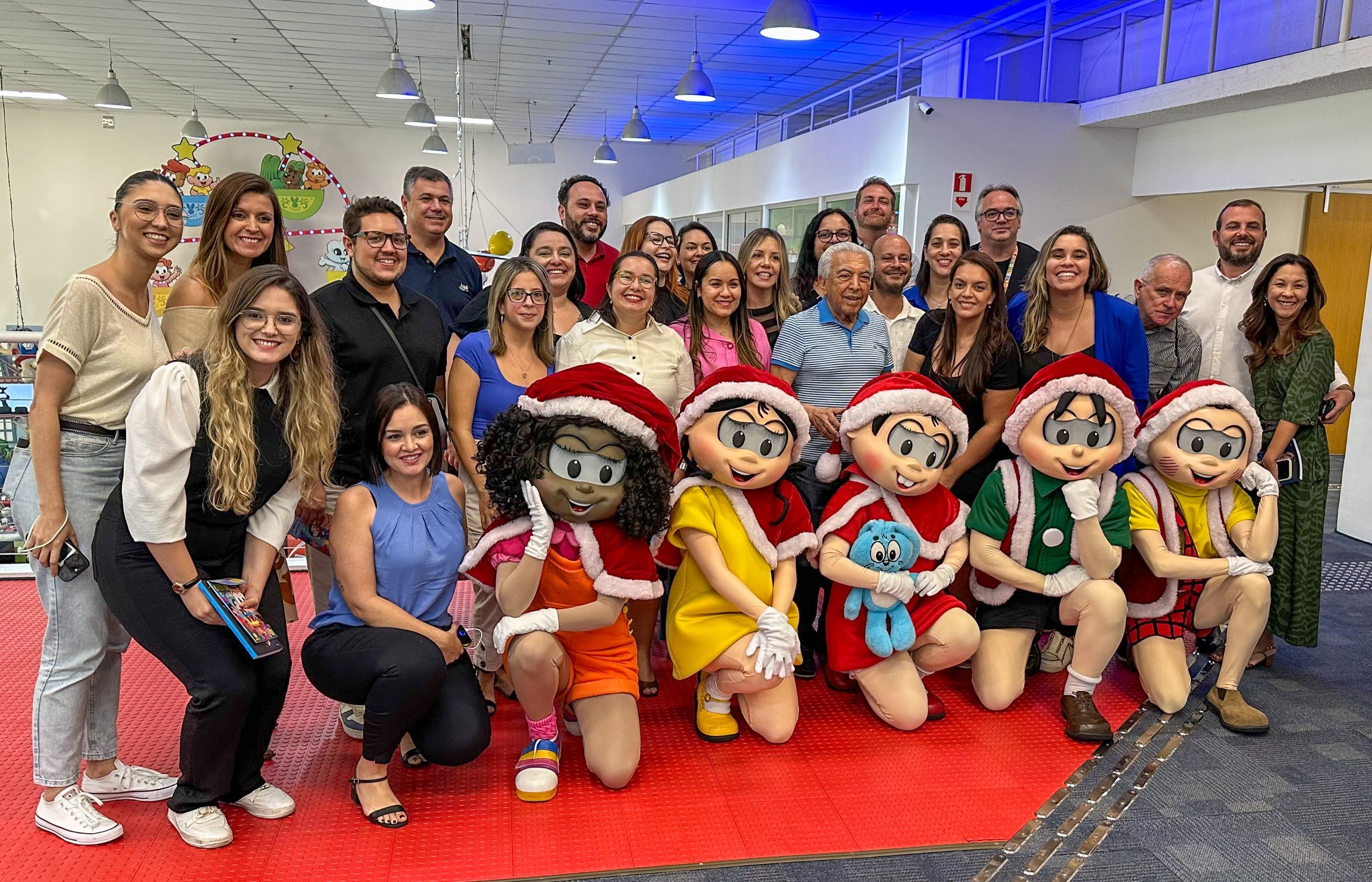 Evento, realizado no estúdio da Mauricio de Sousa Produções, com as operadoras Azul, Befly, BestBuy Travel, CVC Corp, Diversa, eHTL, Europlus, Interep, New Age, Orinter, Viagens Promo e Zarpo<br/>