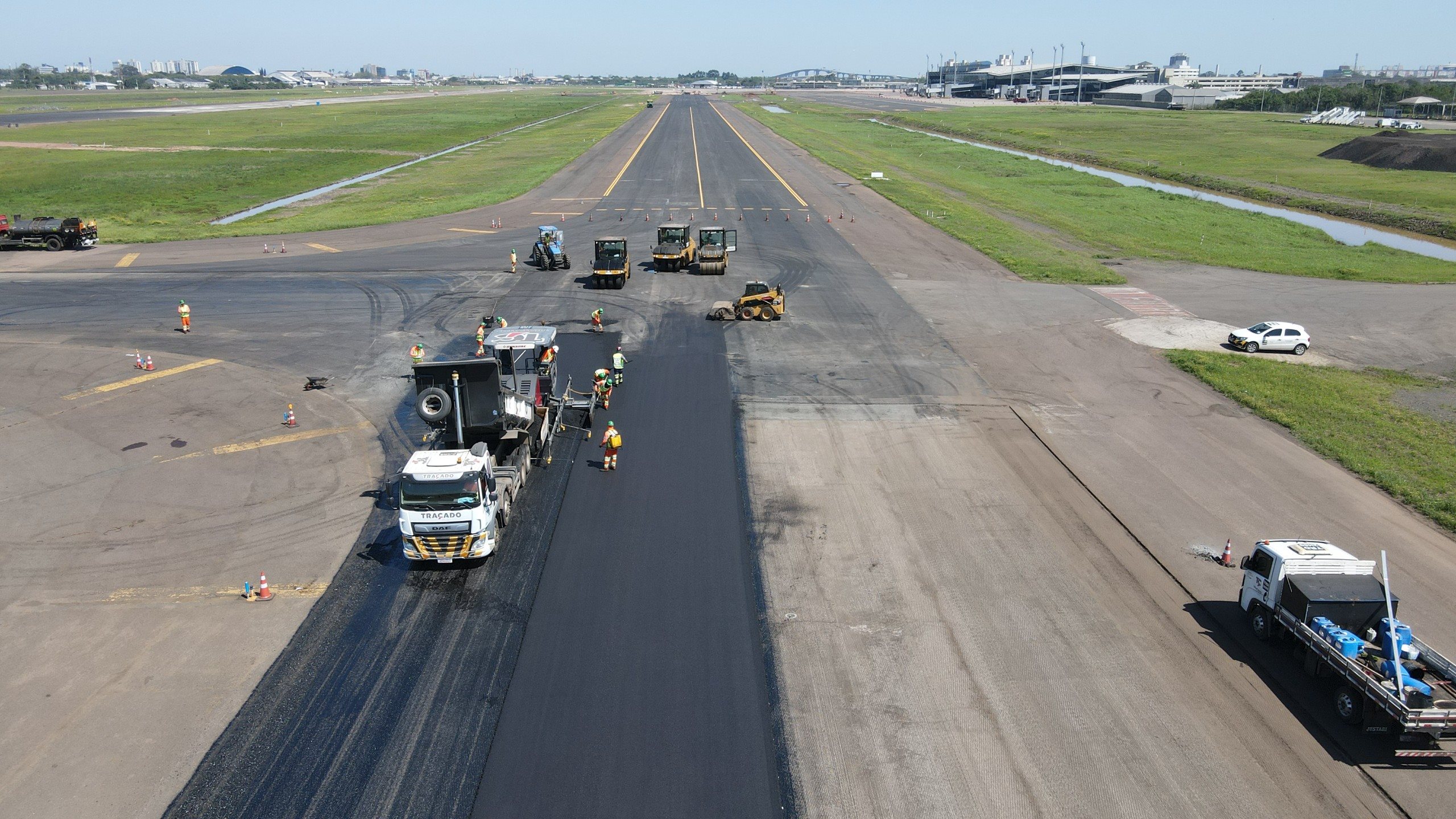 Pista estará pronta para receber os 81 voos diários inicialmente planejados