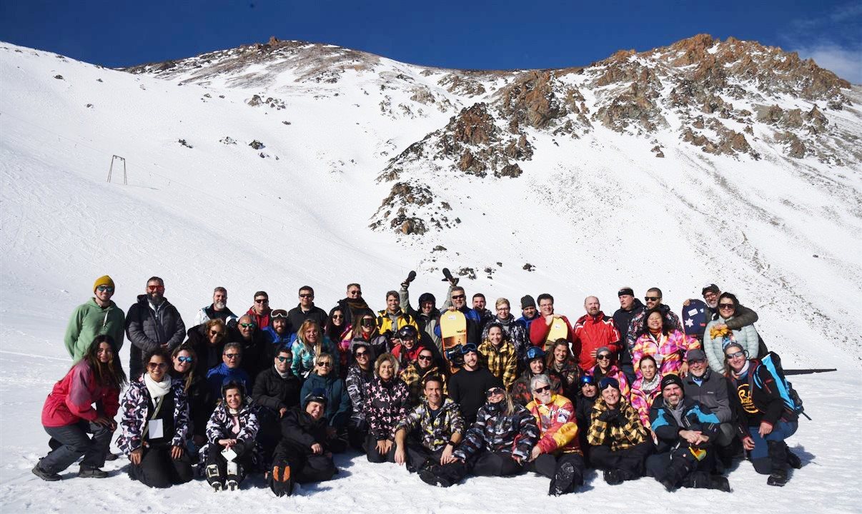 Convenção Braztoa pronta para a neve das montanhas de Esquel