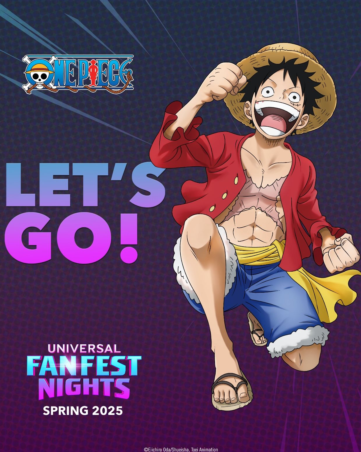 Luffy, protagonista de One Piece