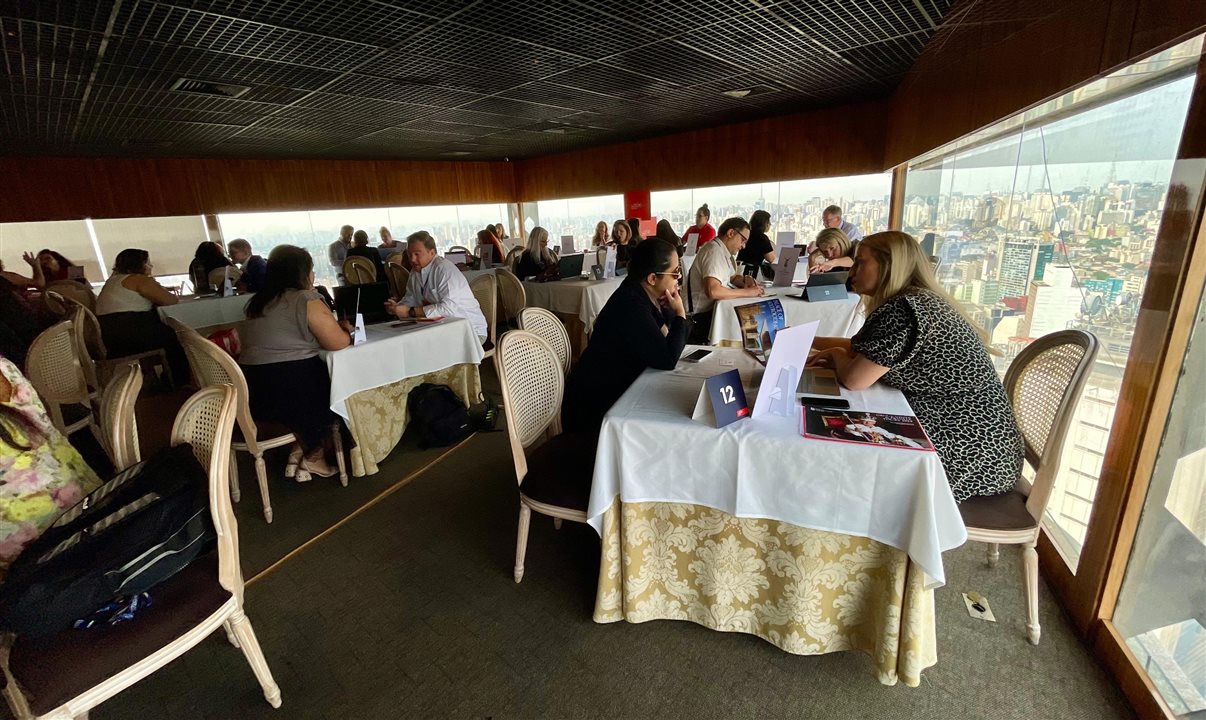 Edição paulistana do evento acontece no restaurante Terraço Itália