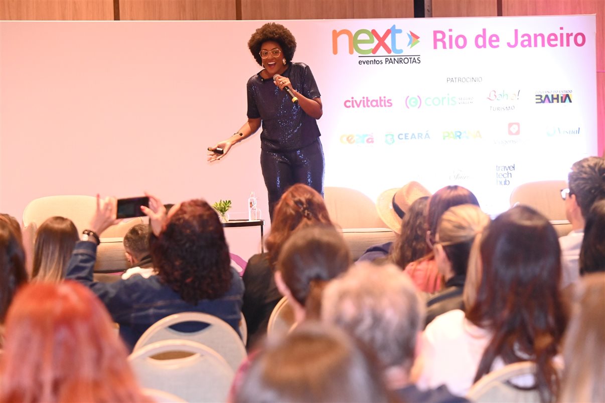 Carla Vecchiati, da Garden Turismo, Natalia Torres, do Museu Flamengo, Luciana Kramer, do Tour Pelo Mundo, e Carol Fróes, da Carol Fróes Experiências Pelo Mundo