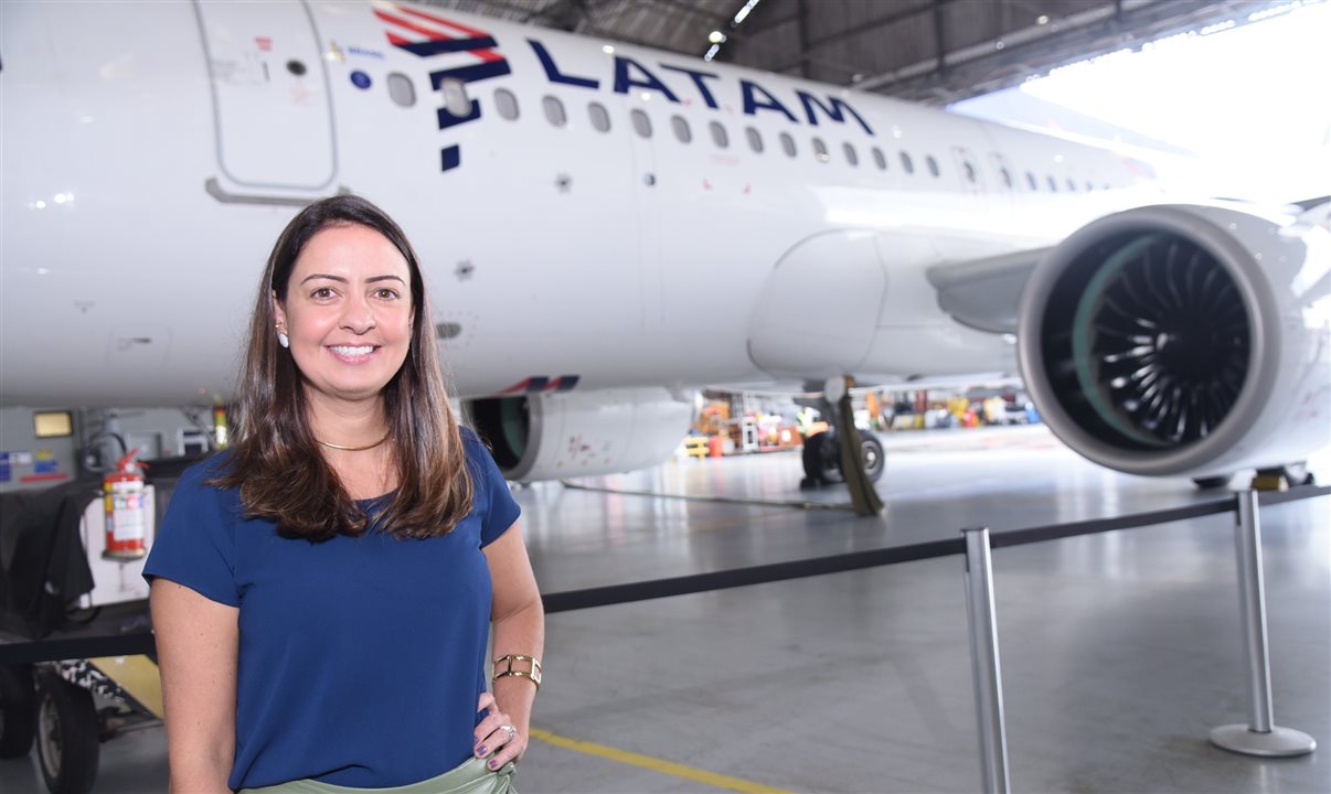 Aline Mafra, diretora de Vendas e Marketing da Latam Brasil