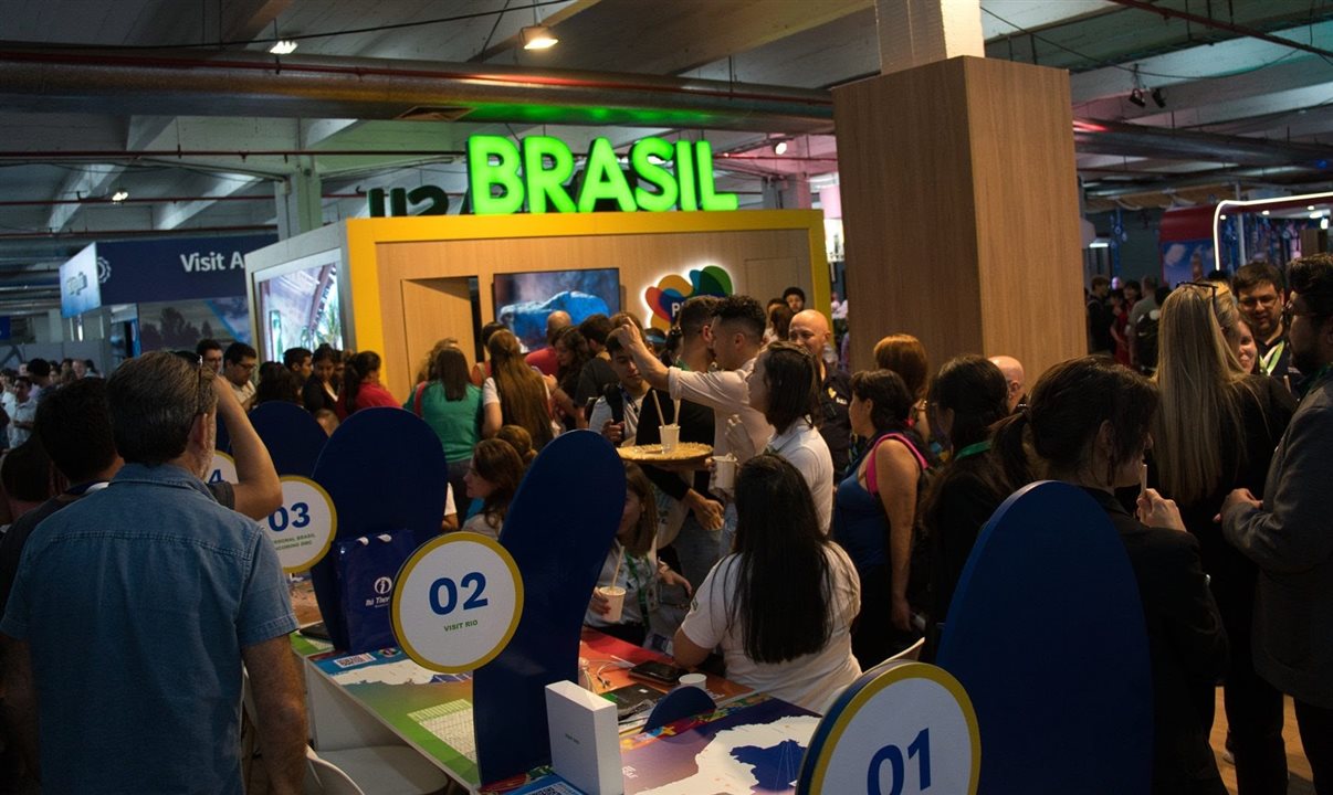 A Embratur, em parceria com o Sebrae, levou elementos de brasilidade gastronômica das regiões do Brasil