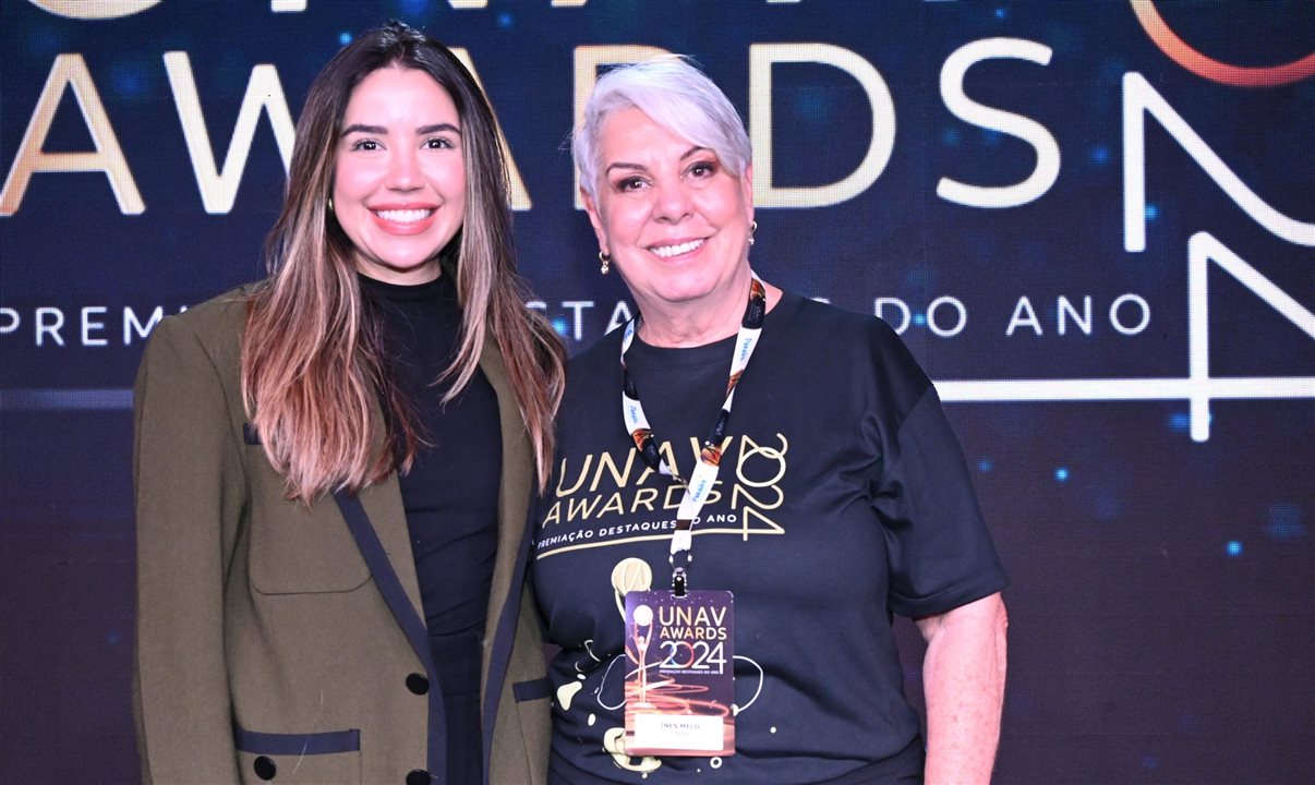 Bárbara Braga, secretária de Turismo de Alagoas, e Ines Melo, CEO da Unav