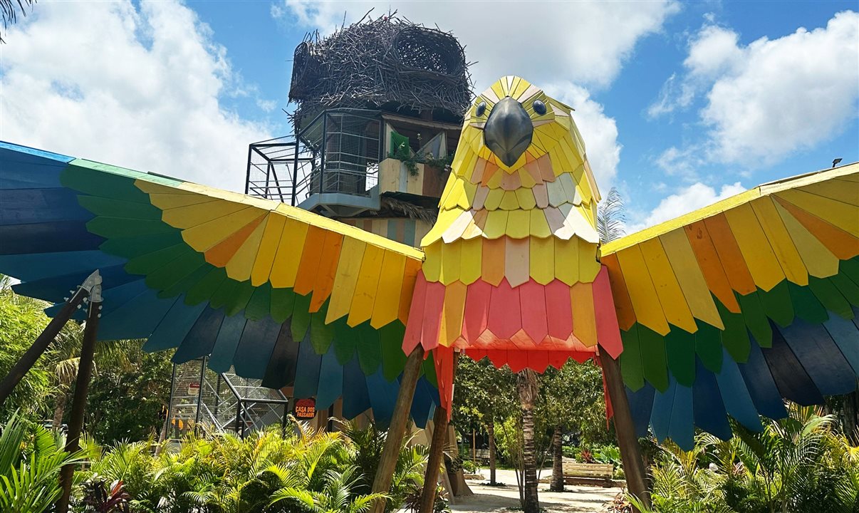 O espaço é uma feliz combinação entre entretenimento e preservação ambiental, sem faltar o respeito aos animais e com bastante criatividade ao integrar diversão com o ecossistema nativo