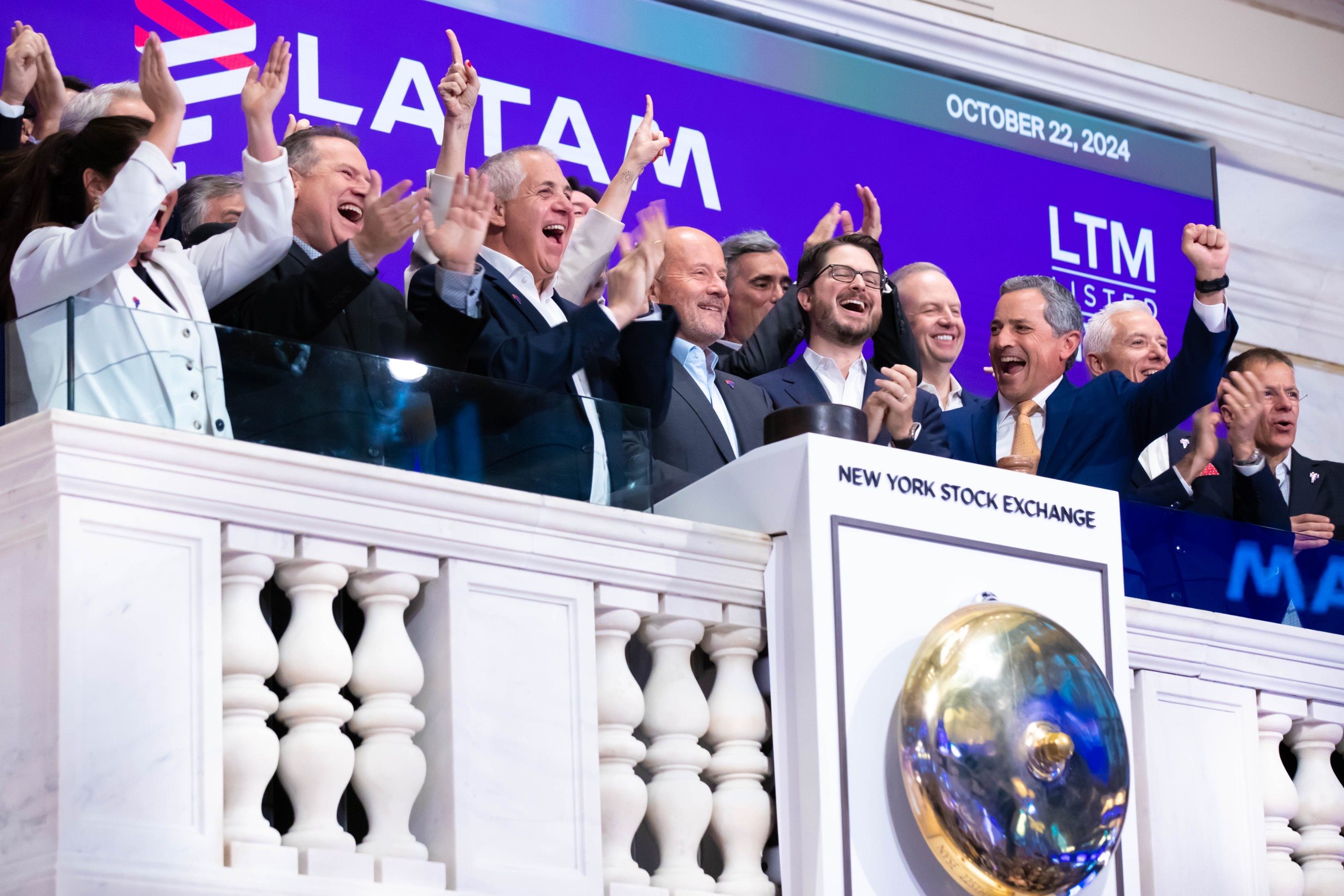 Grupo Latam está oficialmente de volta à Bolsa de Nova York