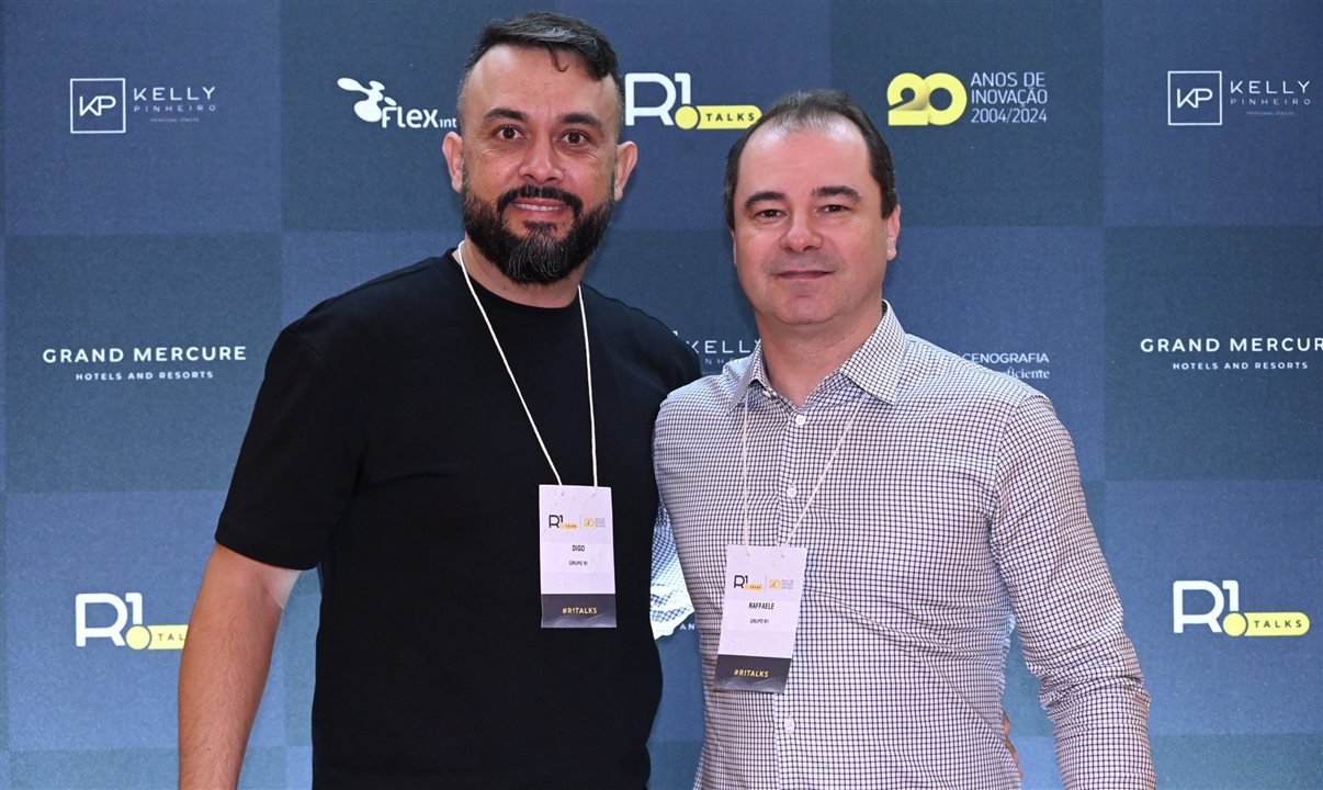 Rodrigo Caetano e Raffaele Cecere, da R1