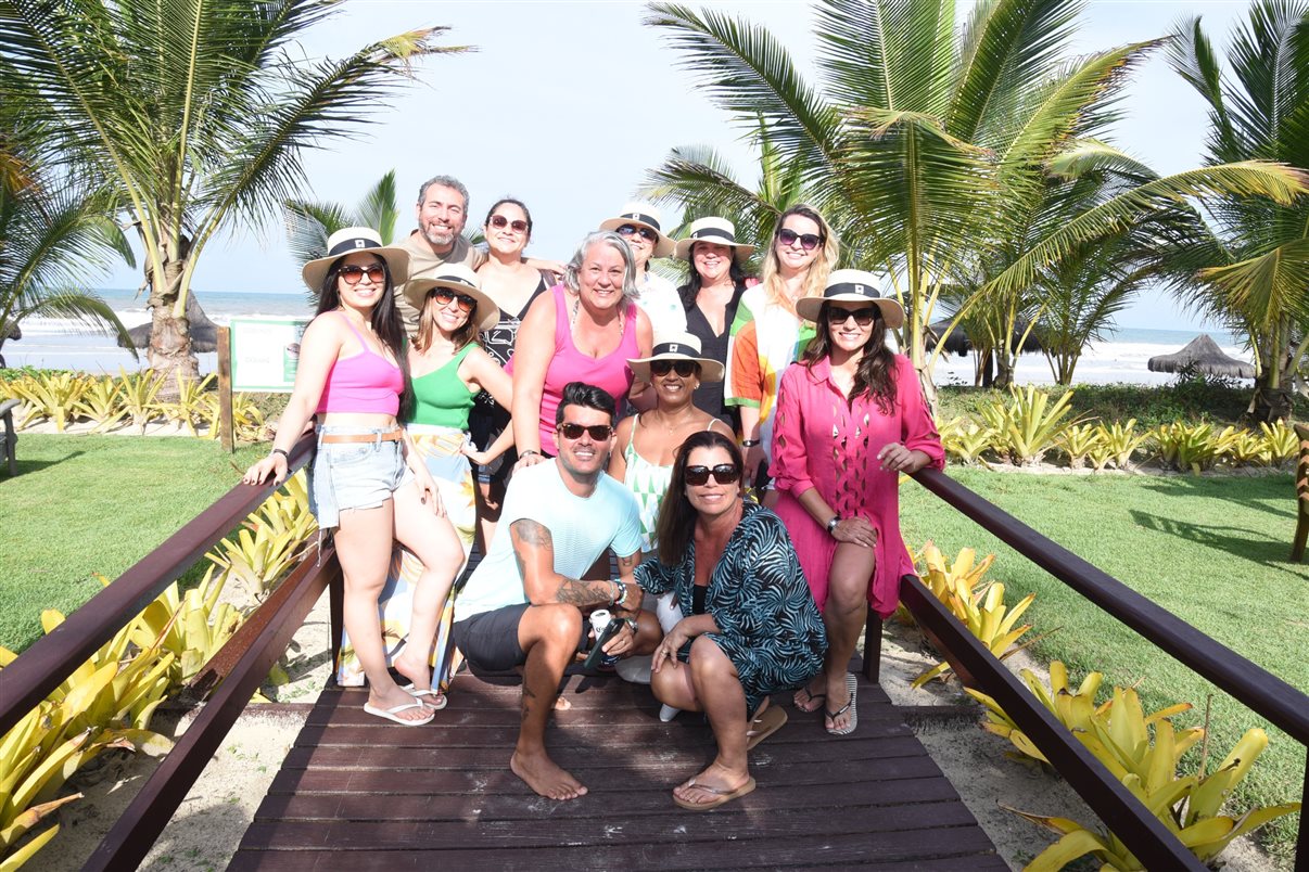 Vencedores do Coqueiro Azul aproveitaram o dia no Transamerica Comandatuba