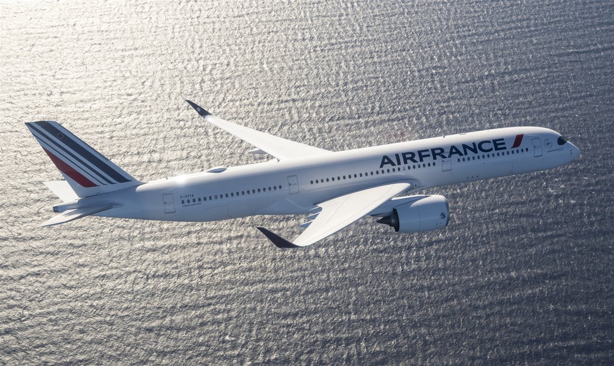 Airbus A350-900 é uma das aeronaves a voar entre as duas cidades neste período