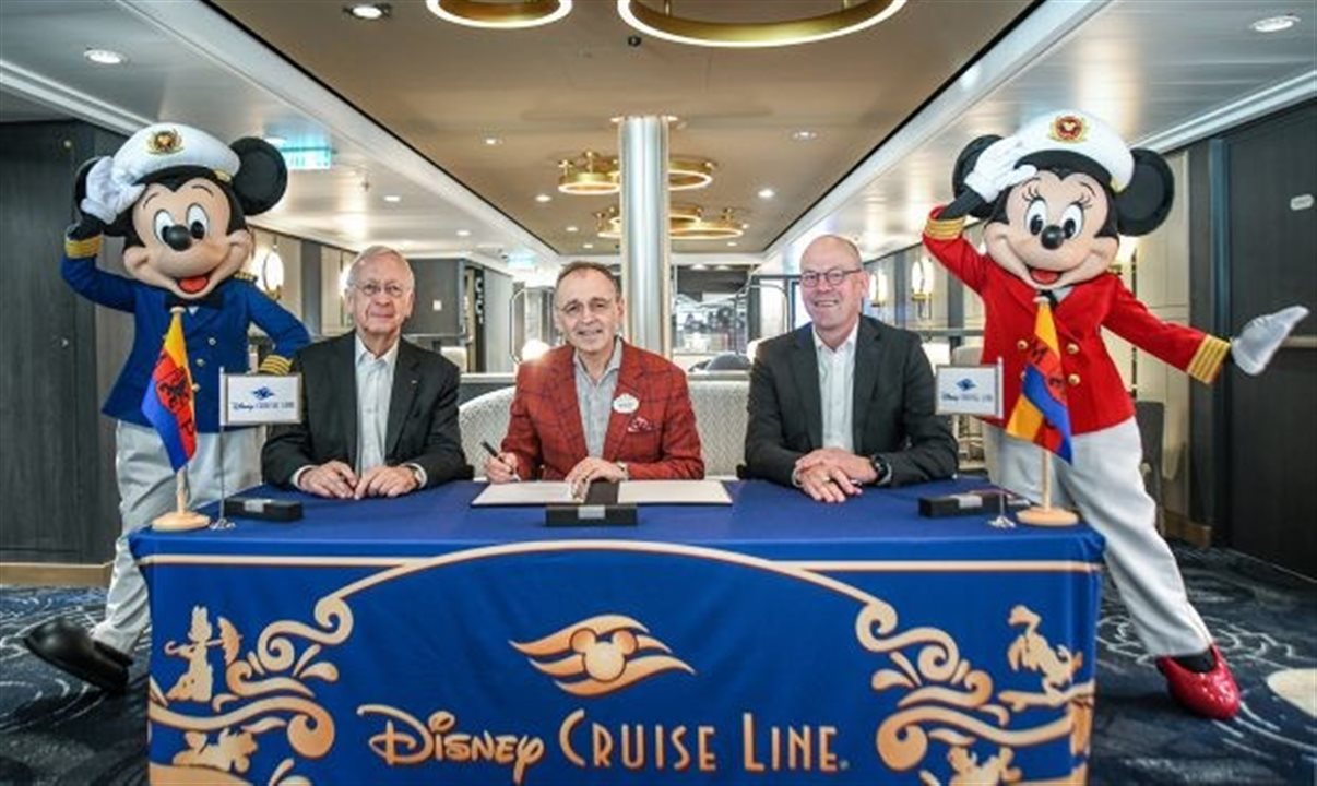 O Disney Treasure realizará sua temporada inaugural com itinerários de sete noites saindo de Port Canaveral para o Caribe Oriental e Ocidental