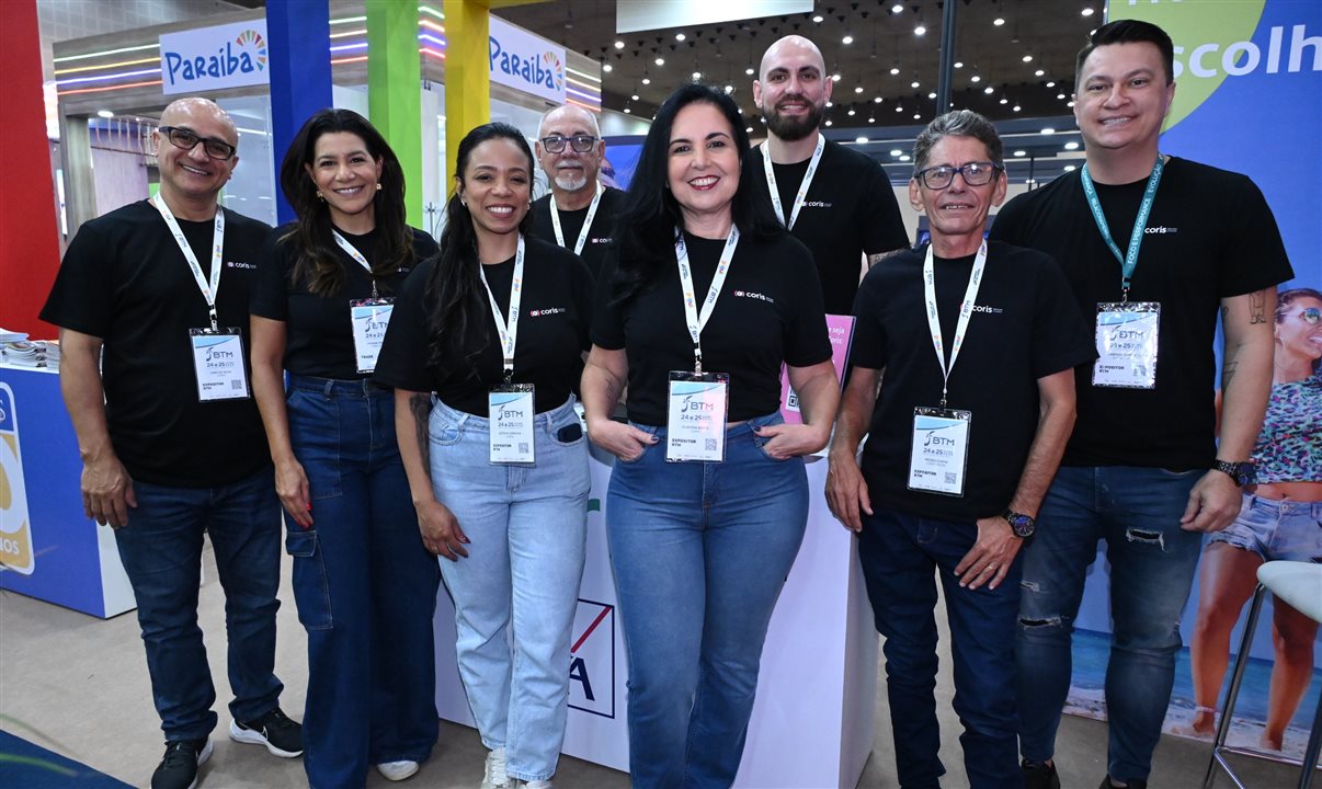 Carlos Luiz da Silva, Viviane Pereira, Leticia Arruda, Rogério Leão, Claudia Brito, Carlos Giubine, Pedro Costa e Gabriel Aparicio, da Coris