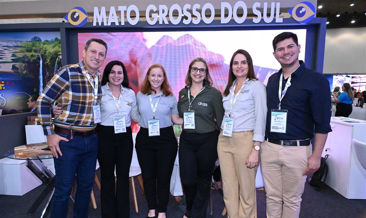 Equipe do Mato Grosso do Sul presente na BTM 2024