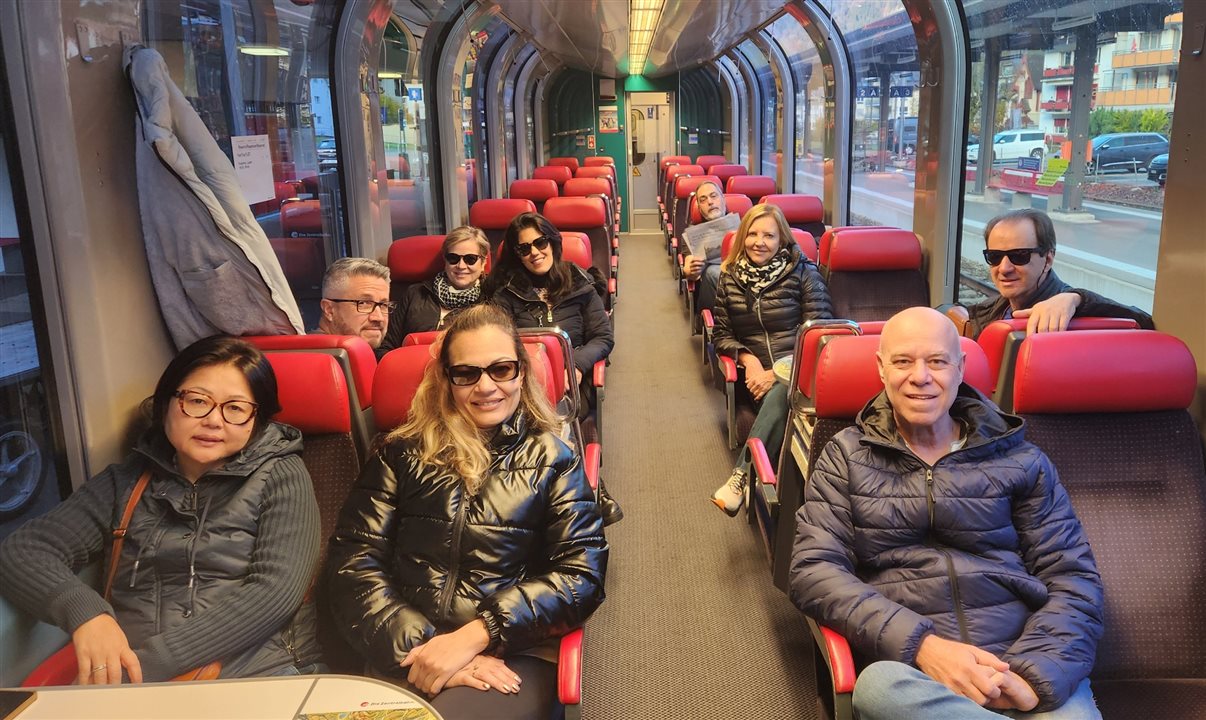 Famtour da Flot conta com Swiss Pass Travel para utilizar sistema ferroviária suíço