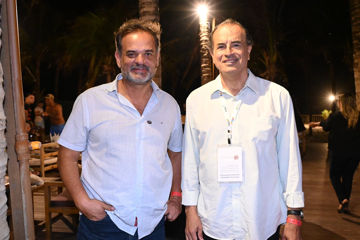 Peter Mangabeira e Alexandre Brandão, da Abav-MG
