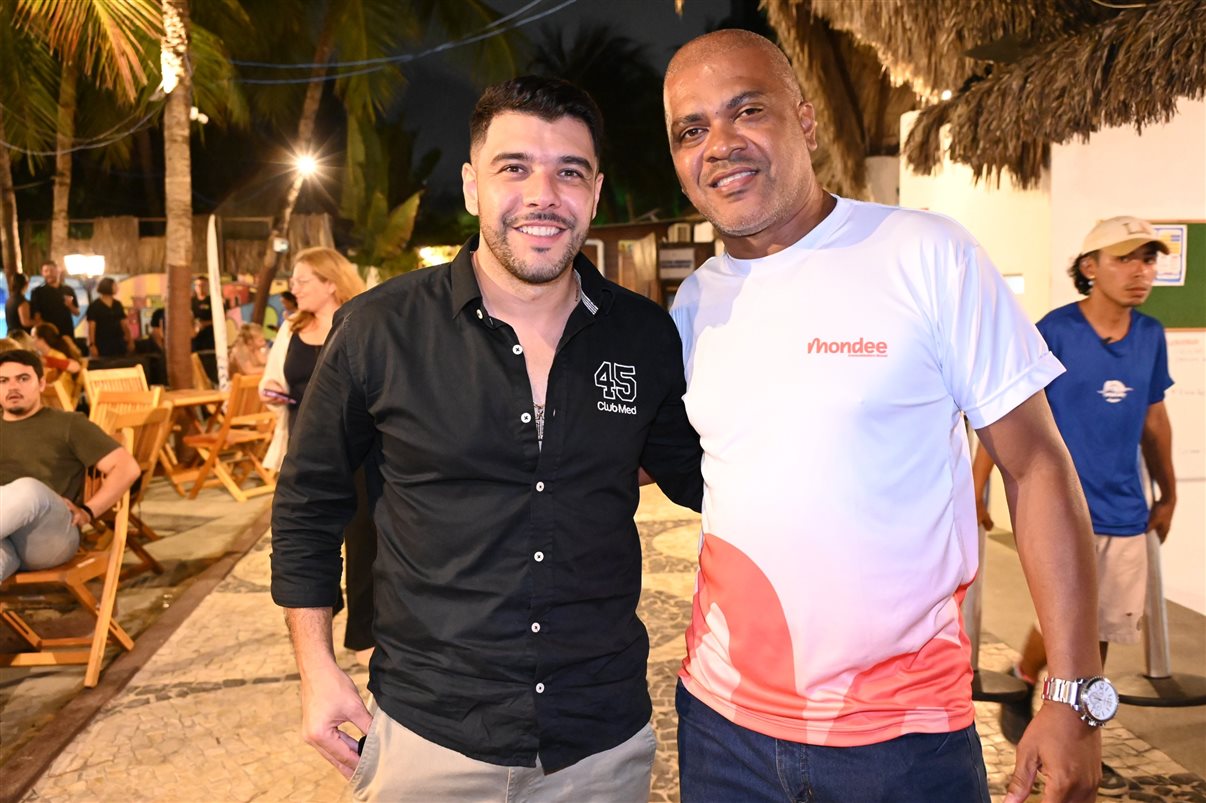 Peter Mangabeira e Alexandre Brandão, da Abav-MG
