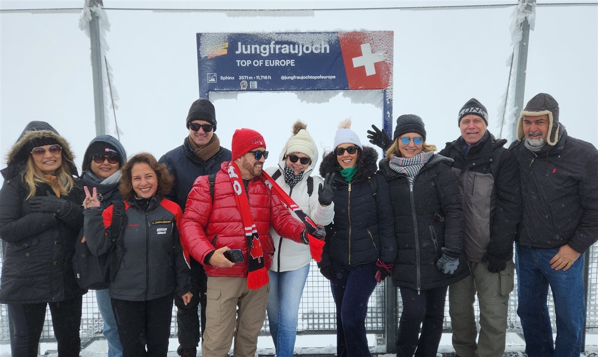 Famtour da Flot na montanha Jungfrau, na Suíça