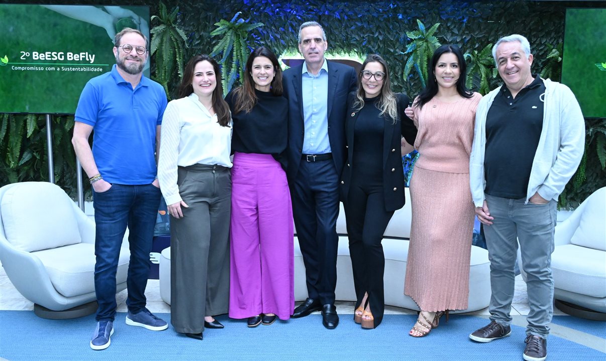 Luti Guimarães, Manuela Bernardes, Renata Maluf, Marcelo Cohen, Andrea Panisset, Janaina Storf e Sylvio Ferraz, da BeFly