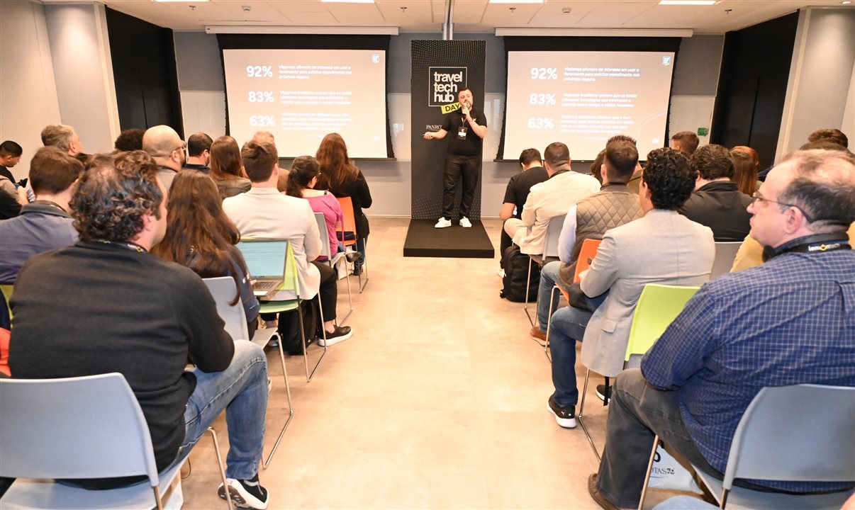 Sidney apresenta dicas para público no Travel Tech Hub Day