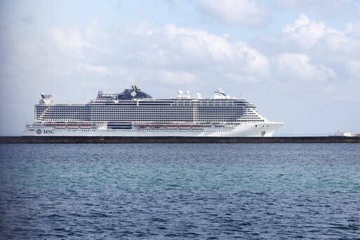 MSC Seaview desembarcou em Salvador após realizar cruzeiro de travessia