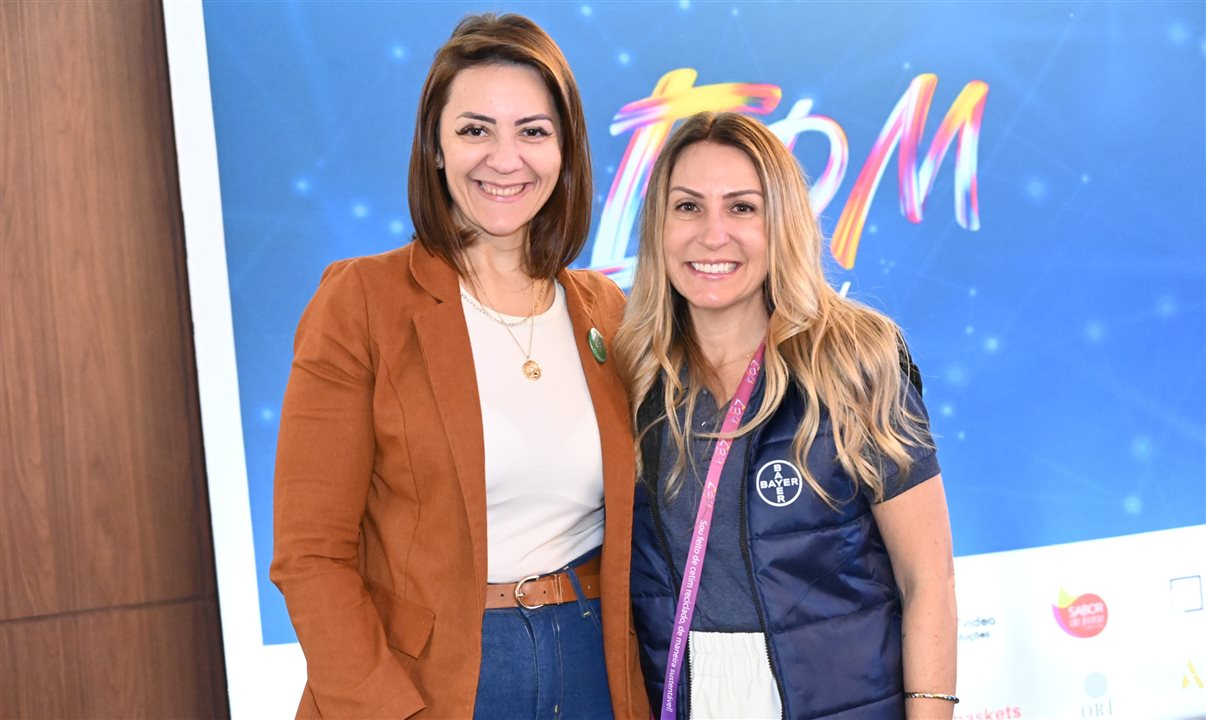 Luana Nogueira, diretora executiva da Alagev, e Juliana Patti, presidente da associação 