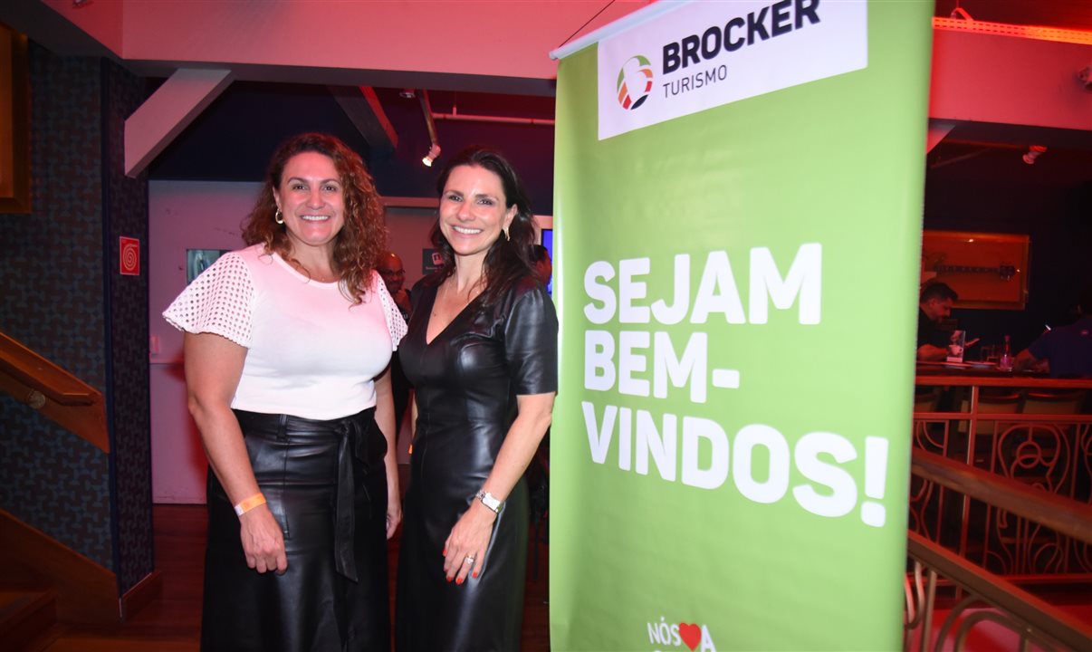 Carlise Bianchi e Any Brocker, diretoras da Brocker Turismo