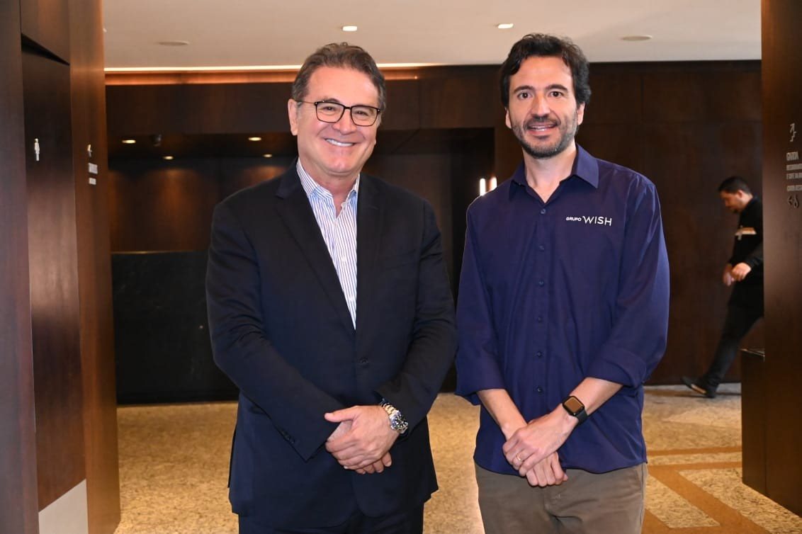 Vinicius Lummertz, chairman, e Eduardo Malheiros, CEO do Grupo Wish