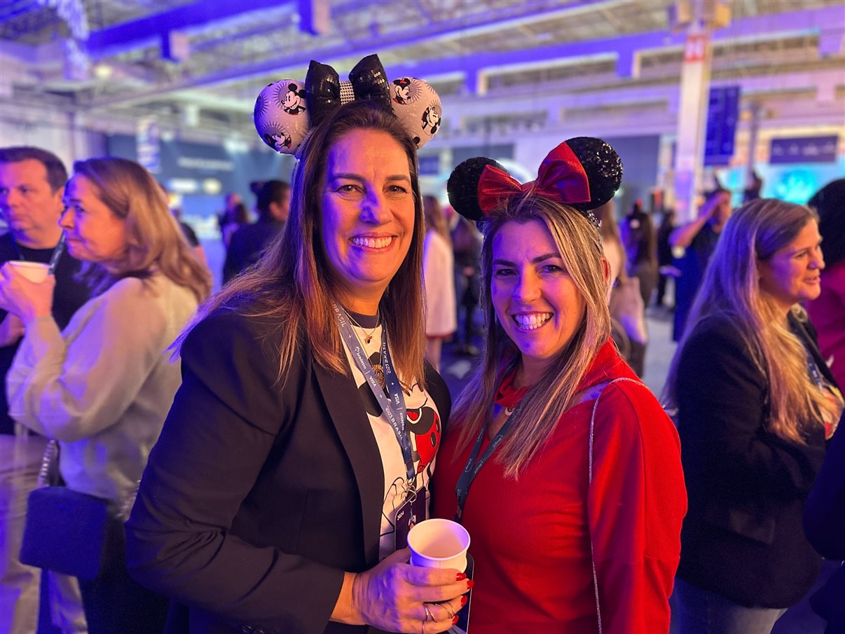 Terry Brinkoetter e Sarah Domenech, da Disney Destinations