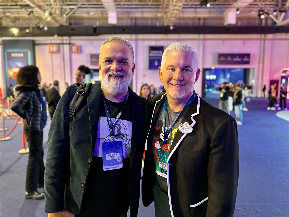 Terry Brinkoetter e Sarah Domenech, da Disney Destinations