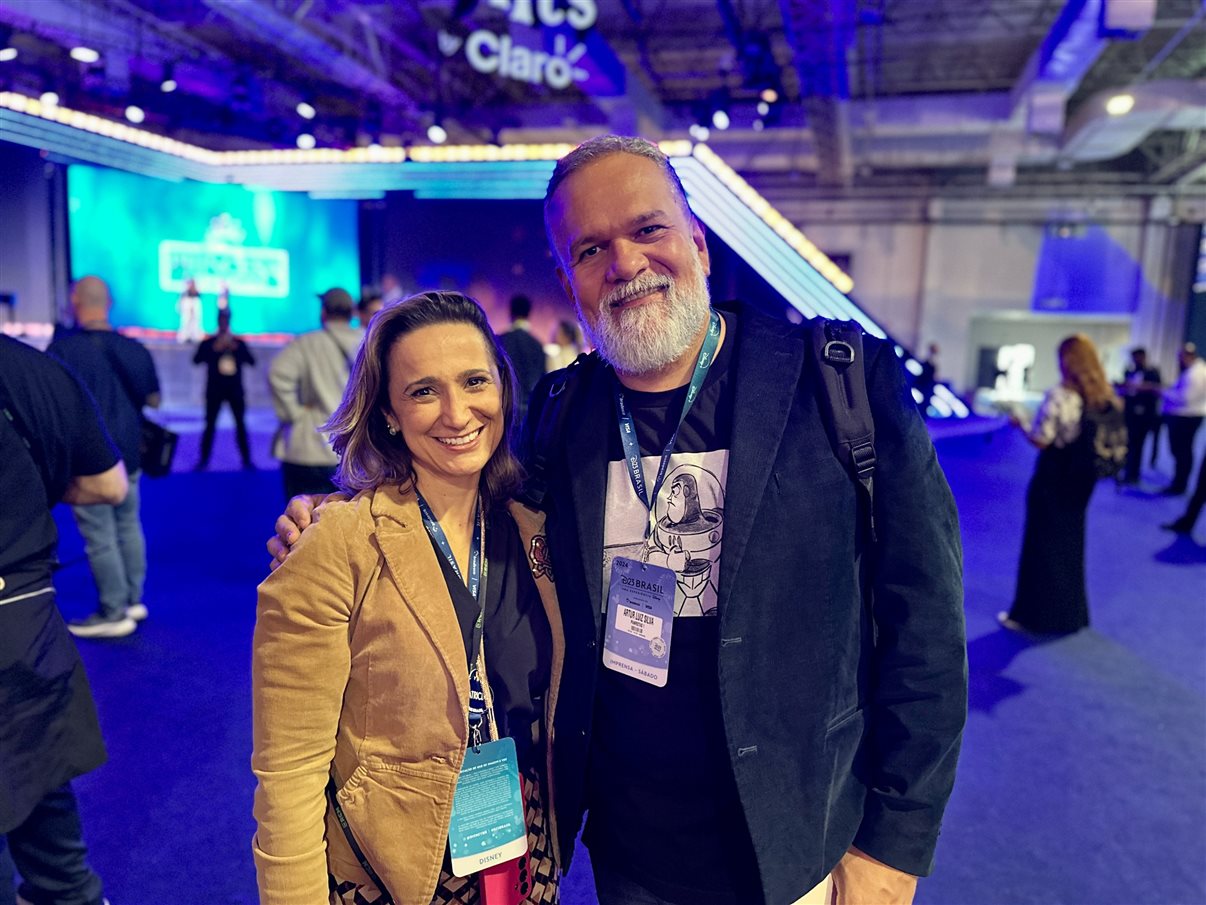 Terry Brinkoetter e Sarah Domenech, da Disney Destinations