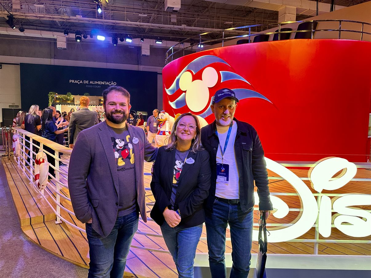 Terry Brinkoetter e Sarah Domenech, da Disney Destinations