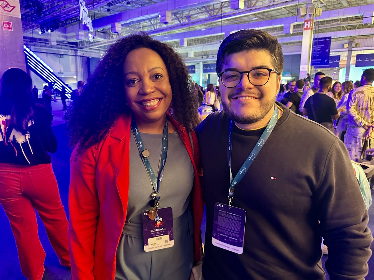 Terry Brinkoetter e Sarah Domenech, da Disney Destinations