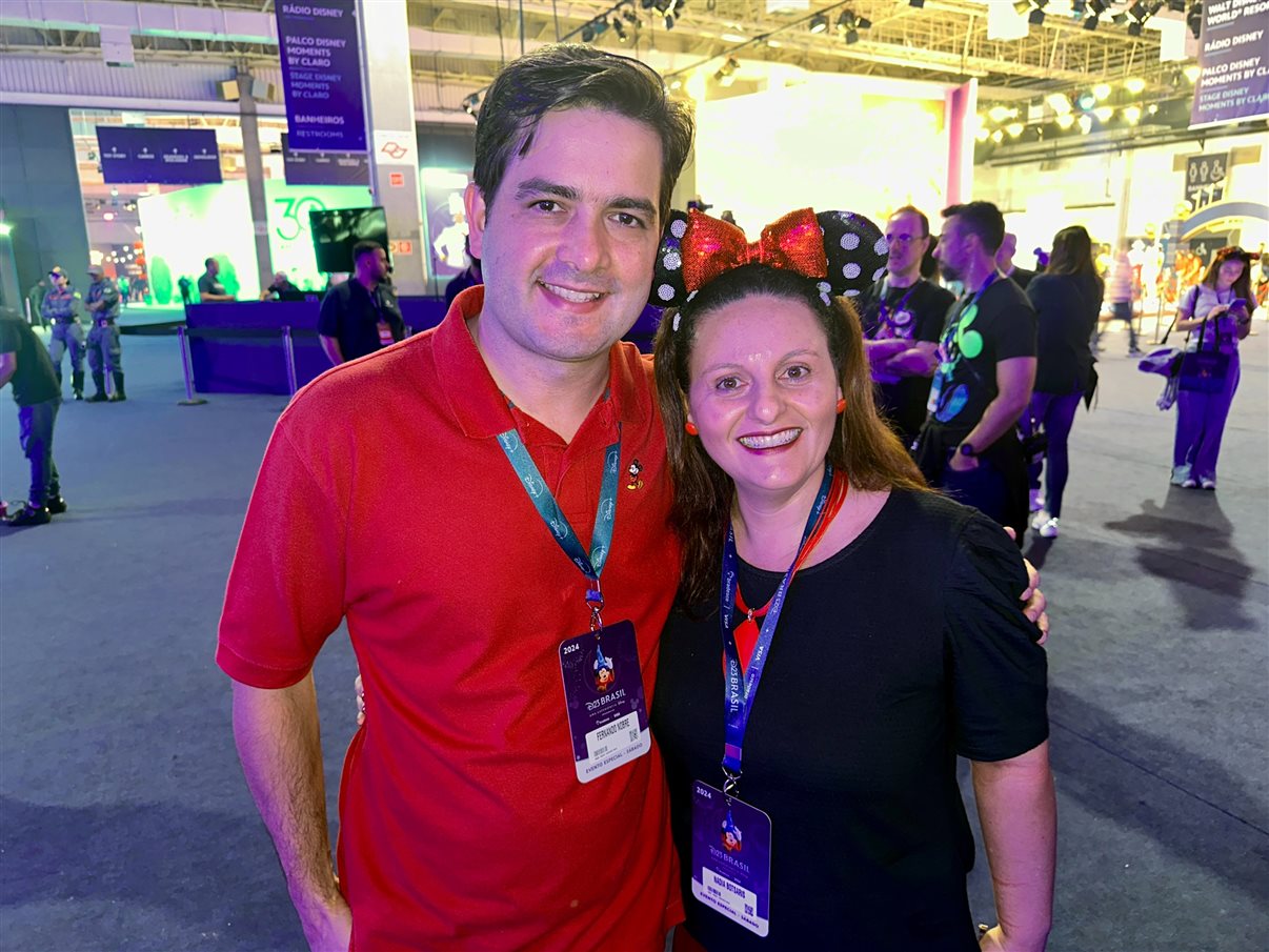 Terry Brinkoetter e Sarah Domenech, da Disney Destinations