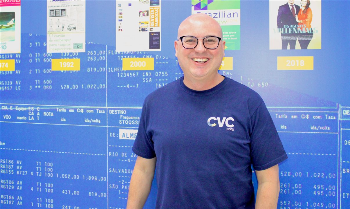 Fabio Mader, vice-presidente de Produtos e Pricing da CVC Corp<br/>