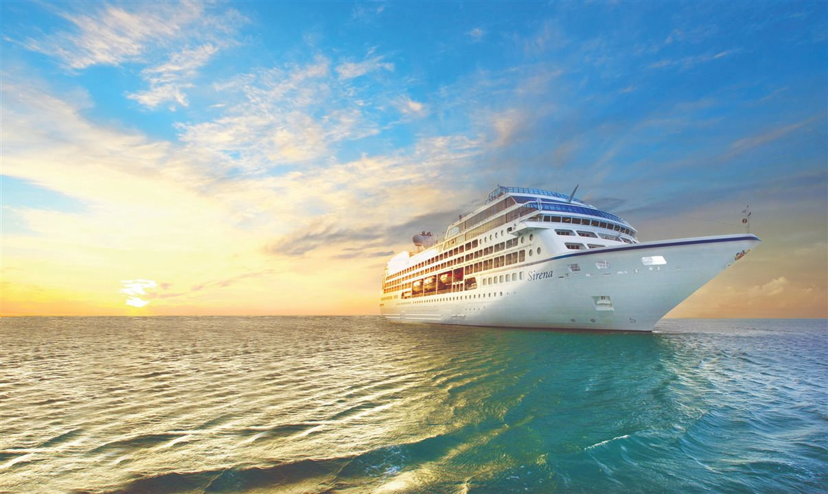 Sirena, um dos navios boutique da Oceania Cruises