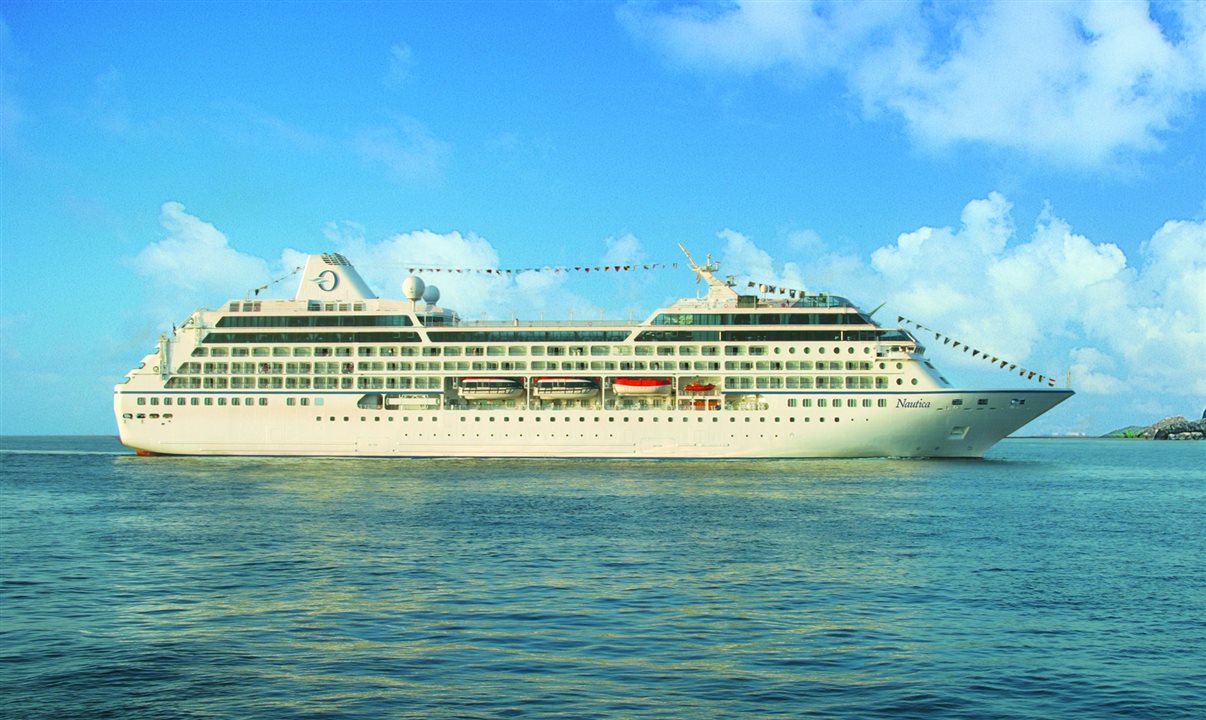 Nautica, um dos navios da Oceania Cruises