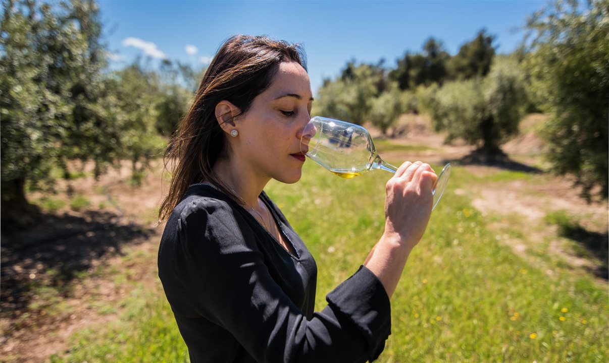  Carolina Lima, diretora da Hola Olive, um atrativo de Barcelona onde o visitante mergulha no mundo da gastronomia e aprecia alguns dos melhores azeites de oliva do mundo