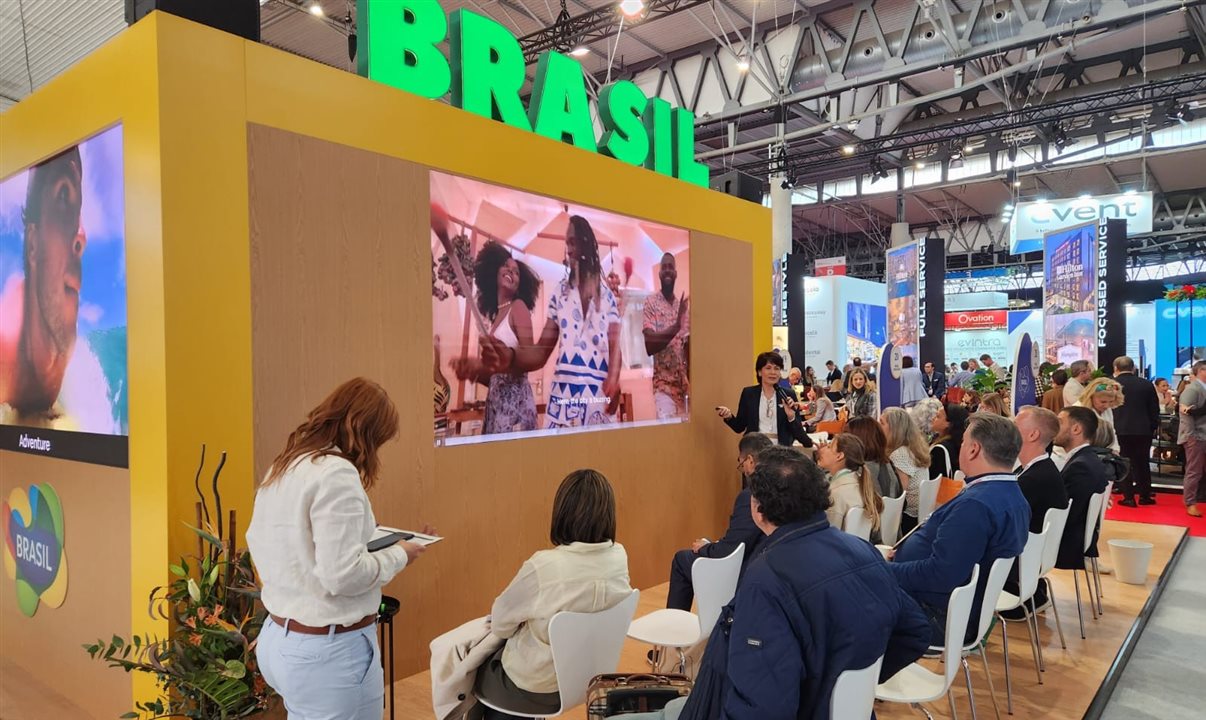 Estande da Embratur reúne 30 coexpositores na IBTM 2024