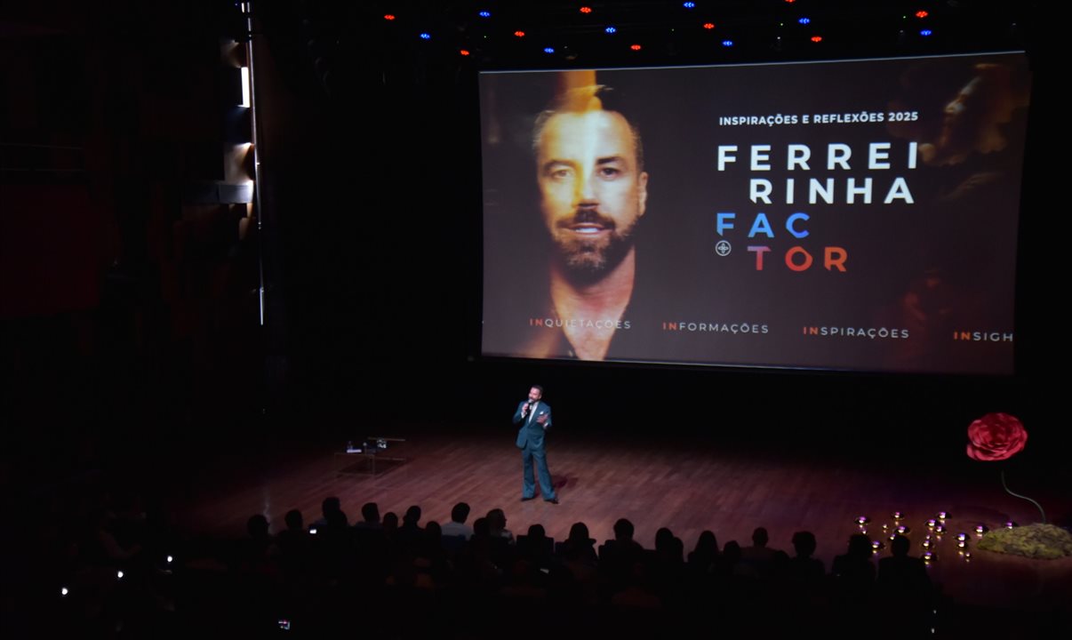 Ferreirinha Factor foi realizado no Teatro B32, em São Paulo