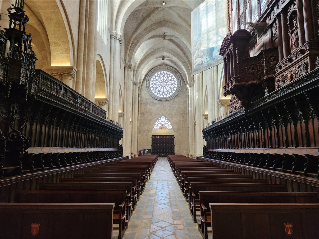 Por dentro da Catedral de Tarragona