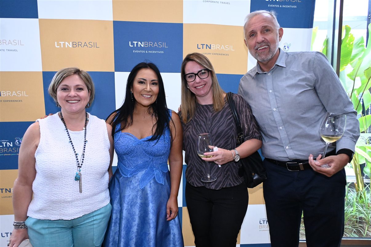 Andrea Lima, Paulo Pires, Augusto Bezerra, Juliane Pedro Bom, da Localiza, e Leonor Bernhoeft, da LTN Brasil