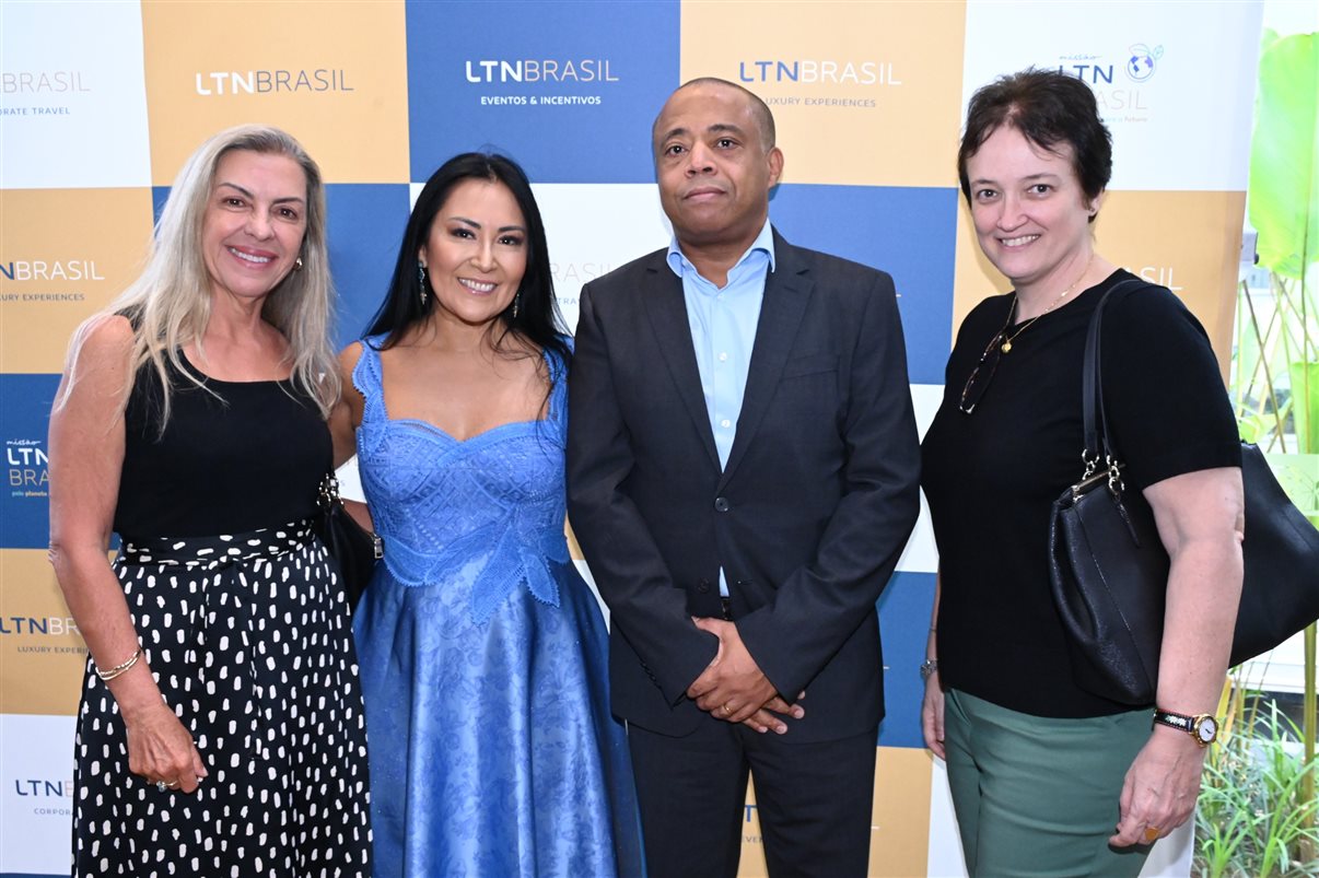 Andrea Lima, Paulo Pires, Augusto Bezerra, Juliane Pedro Bom, da Localiza, e Leonor Bernhoeft, da LTN Brasil