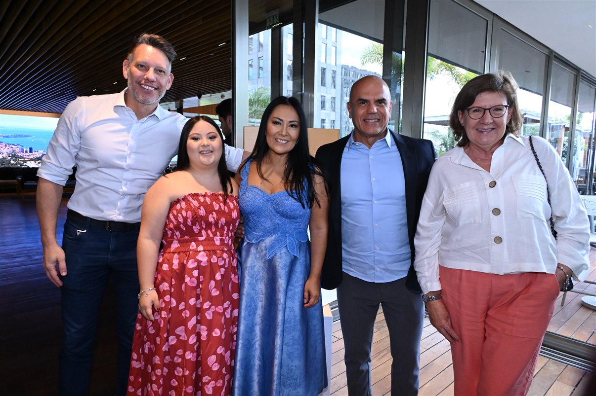 Andrea Lima, Paulo Pires, Augusto Bezerra, Juliane Pedro Bom, da Localiza, e Leonor Bernhoeft, da LTN Brasil