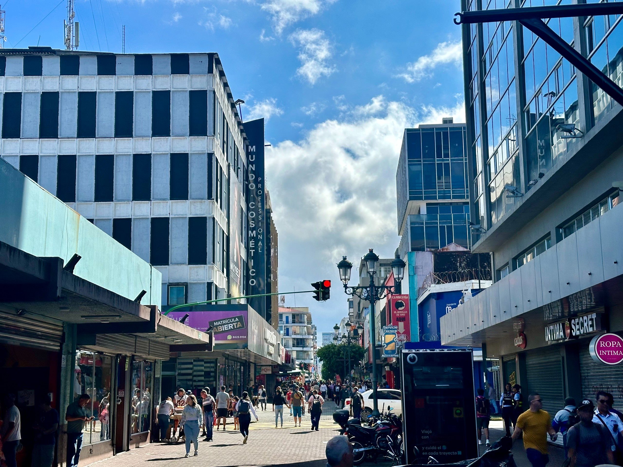 Centro de San José, capital da Costa Rica