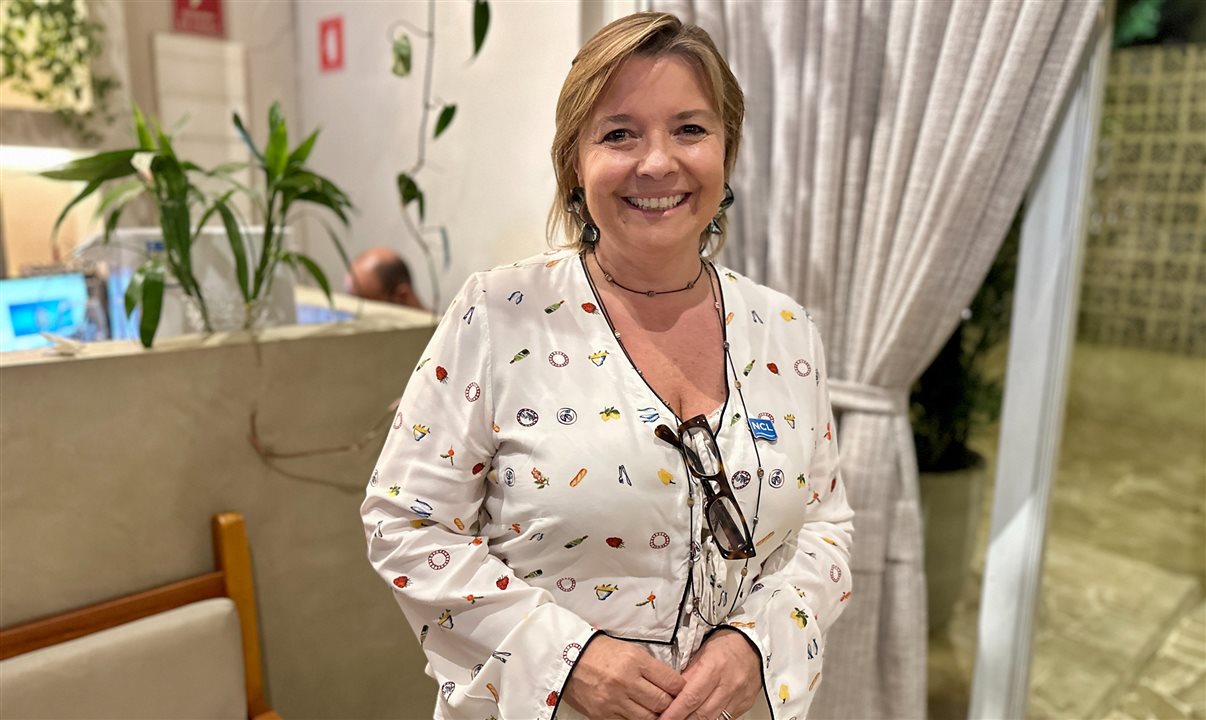 Estela Farina, diretora da Norwegian Cruise Line Holdings no Brasil