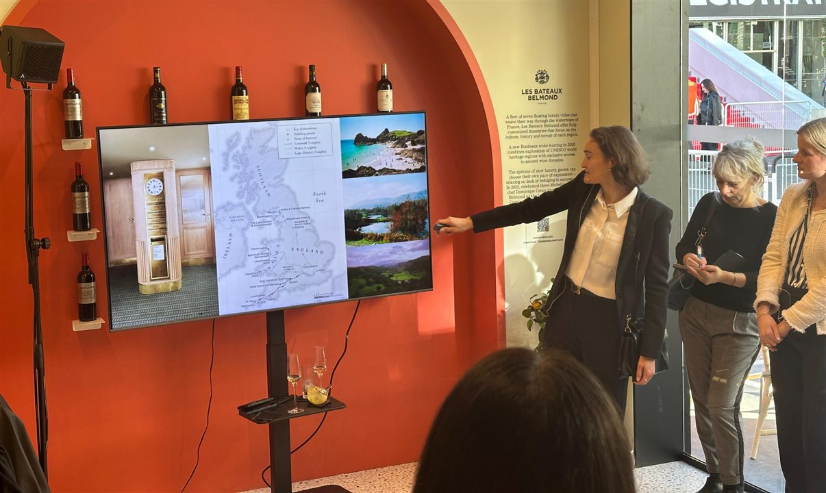 Apresentação da Belmond na ILTM Cannes 2024