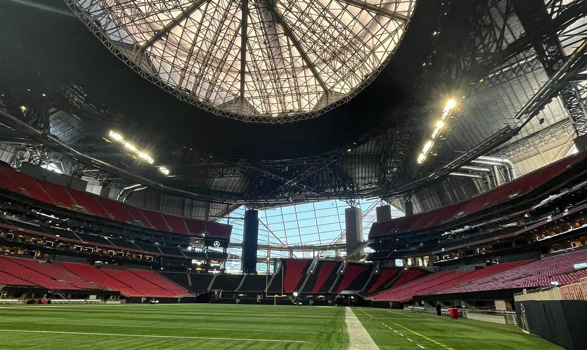 Estádio Mercedes Benz em Atlanta