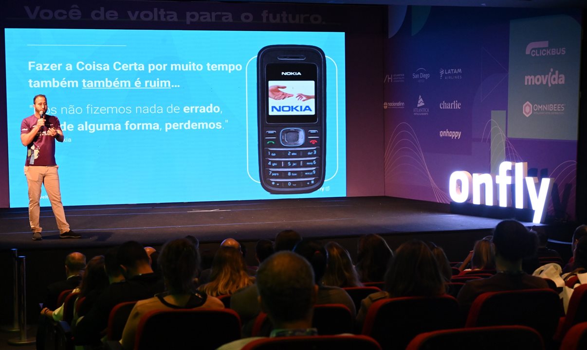 CEO Marcelo Linhares fez a palestra de abertura