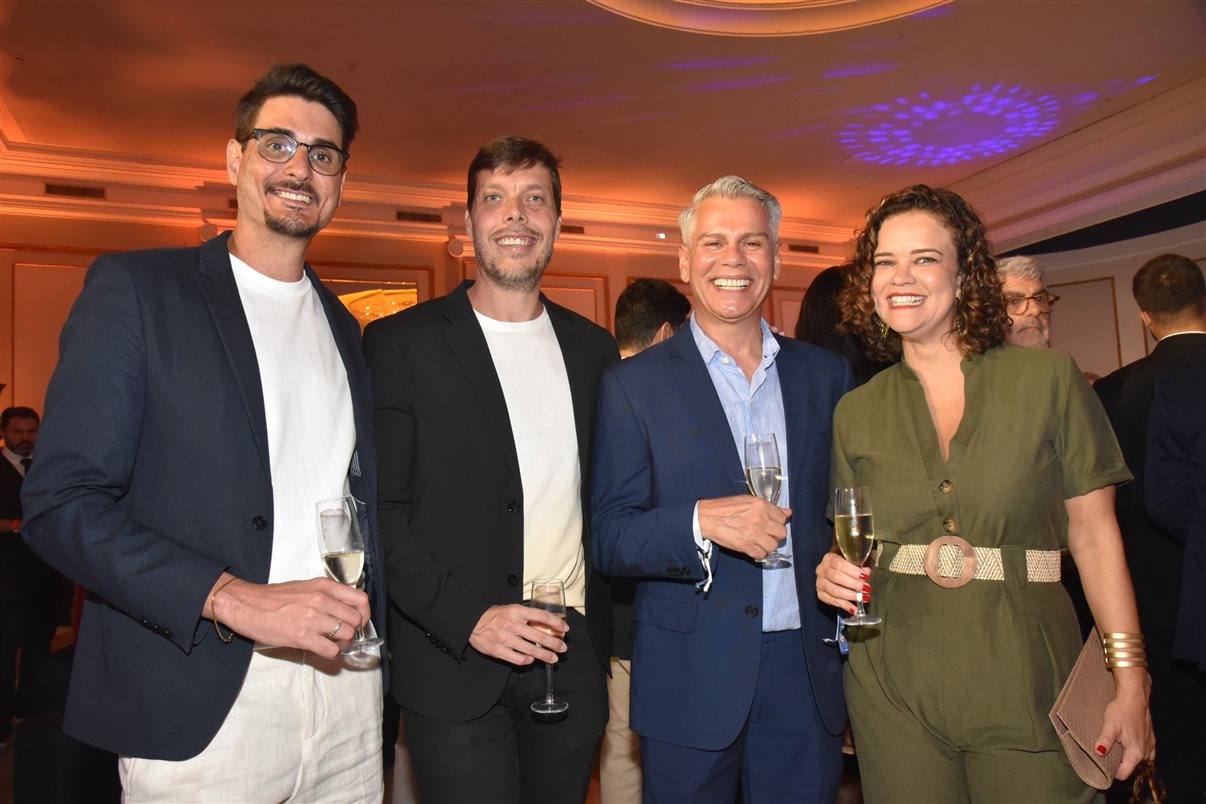 Marcelo Freixo, presidente da Embratur, e Carlos Werneck, presidente do Visit Rio