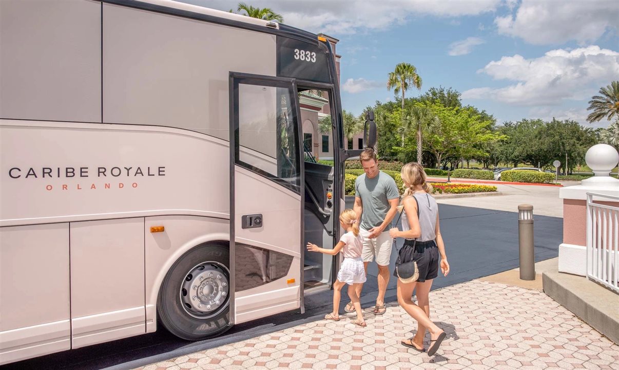 Caribe Royale Orlando oferece transfers para os quatro parques da Disney em Orlando